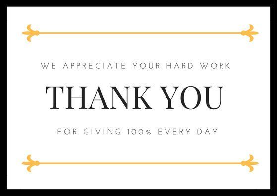 Thank You