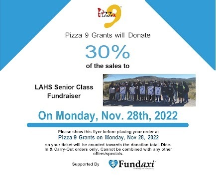 LAHS Senior Class Fundraiser