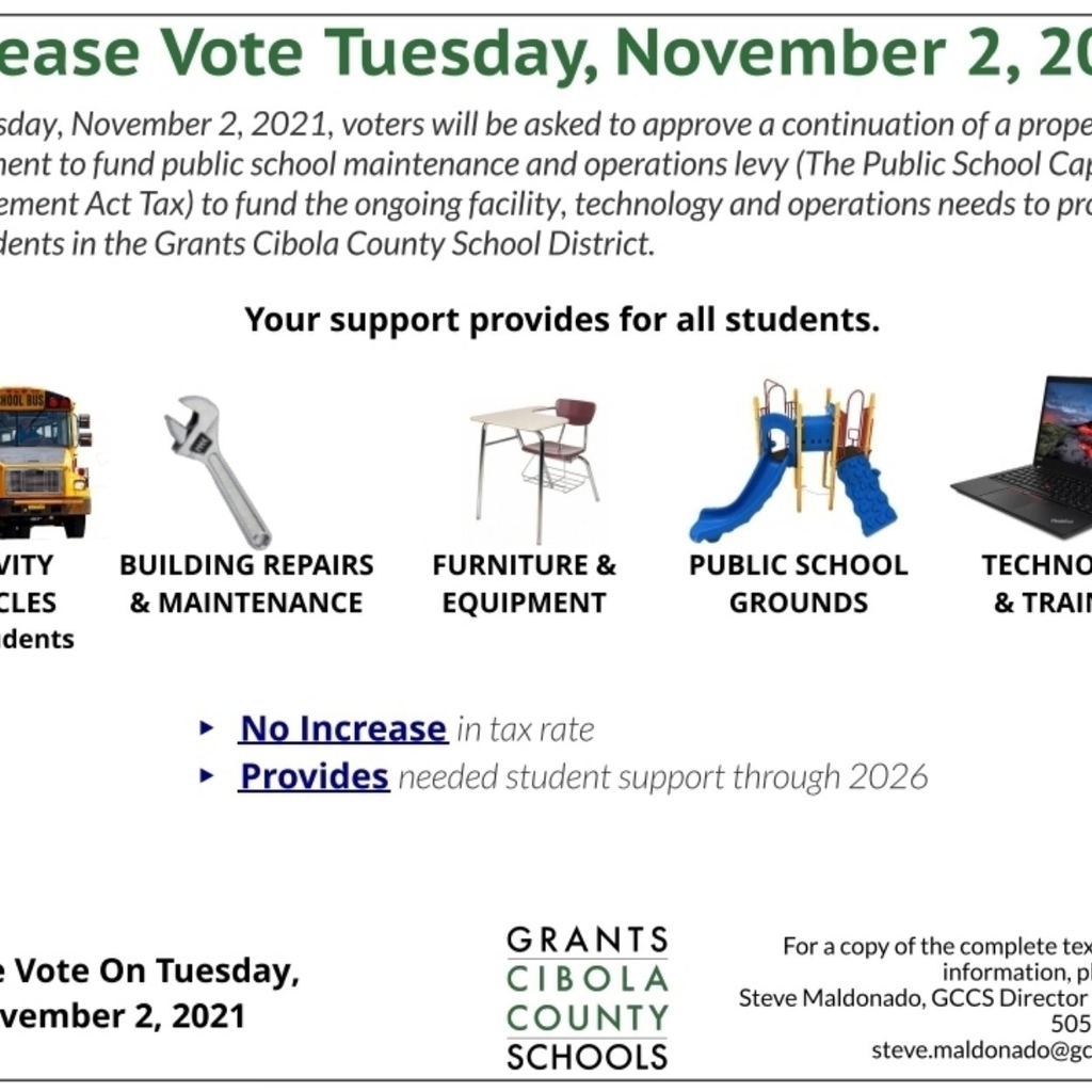 November 2nd Election Information