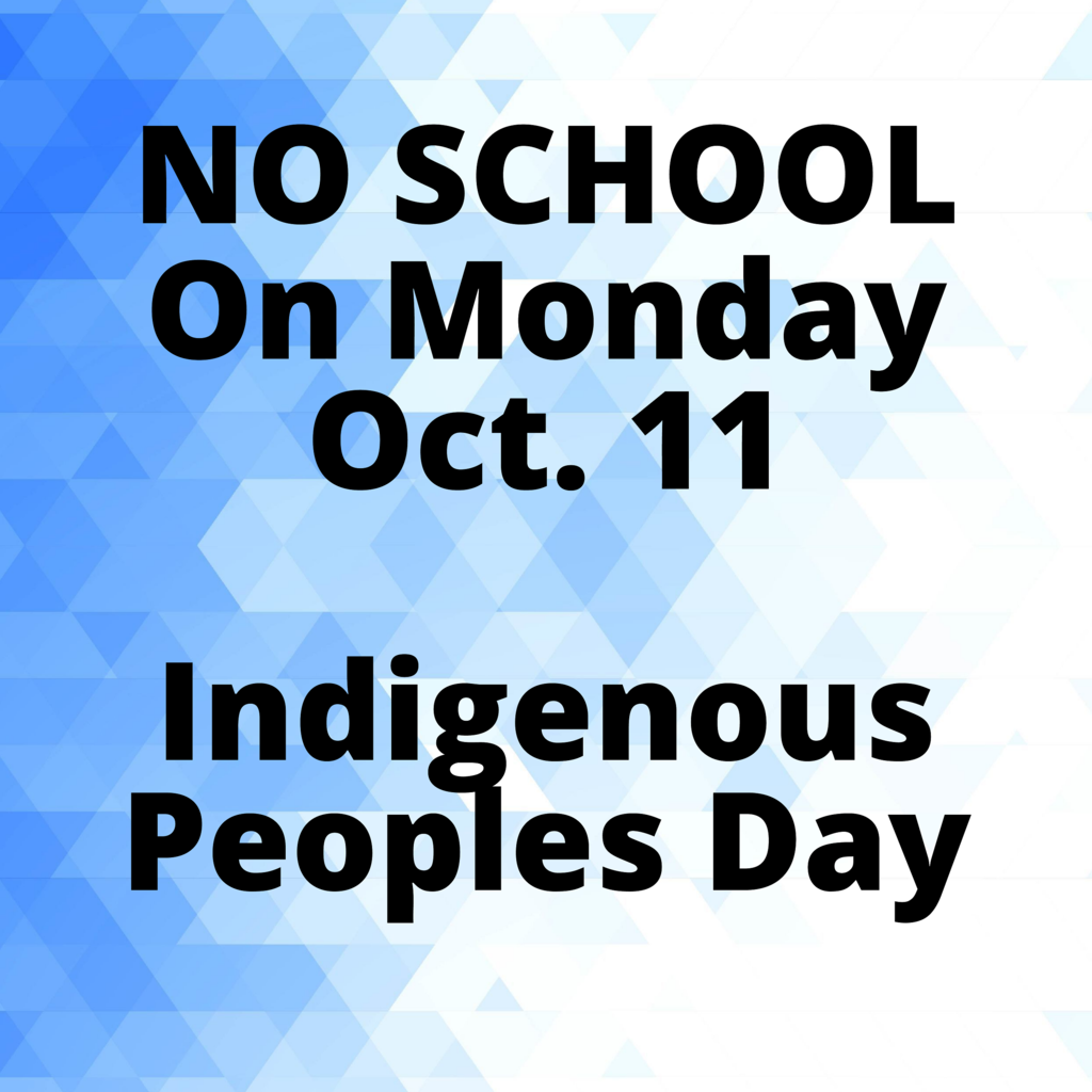 Columbus Day No School
