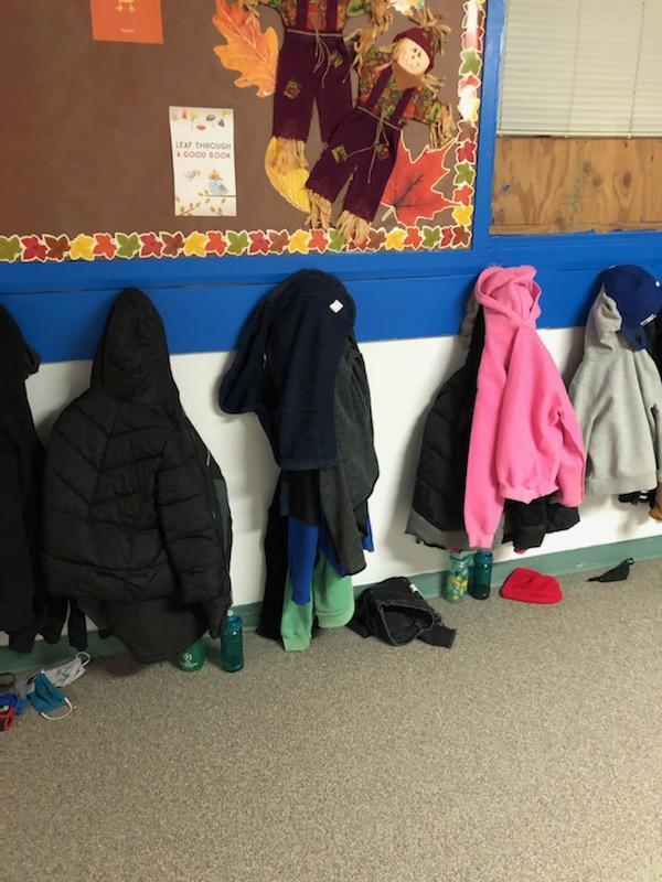 various student winter clothing