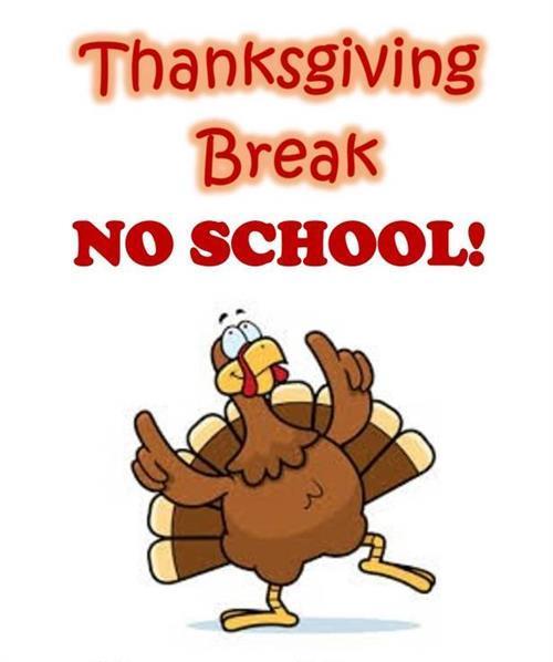 Thanksgiving break no school
