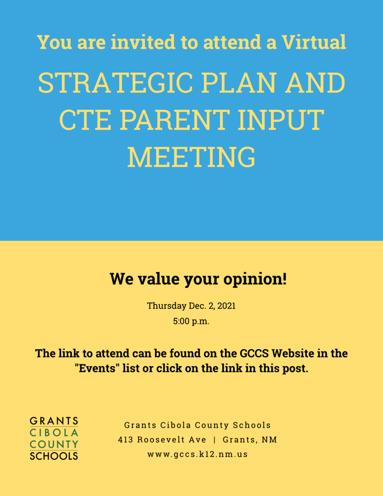 CTE Meeting Flyer