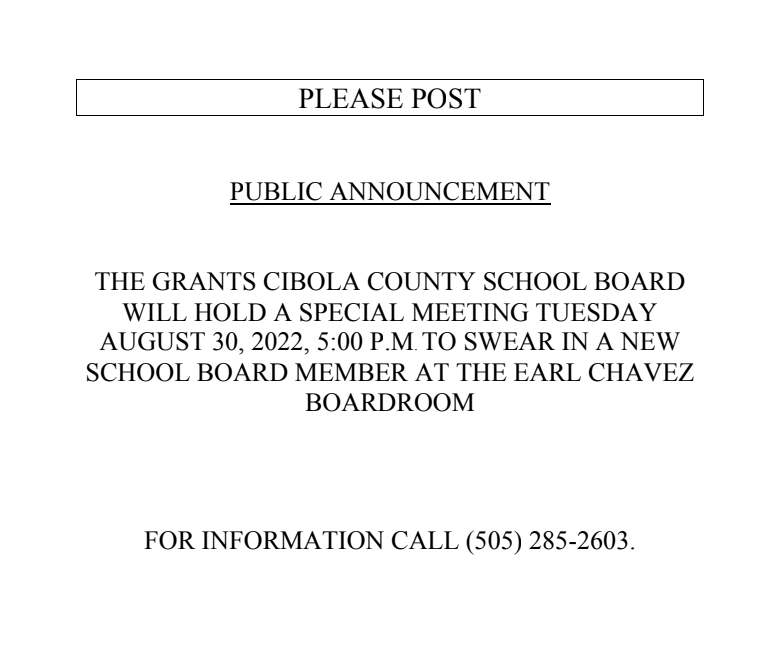 School Board Meeting
