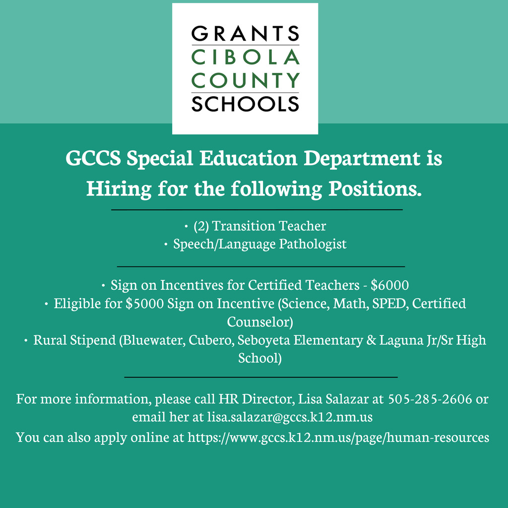 Live Feed Grants Cibola County Schools