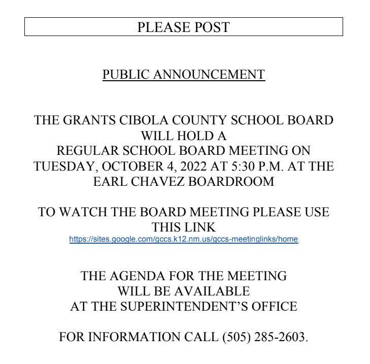 Board Mtg
