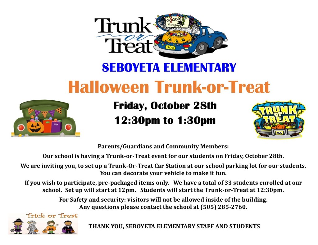 Halloween Trunk or Treat