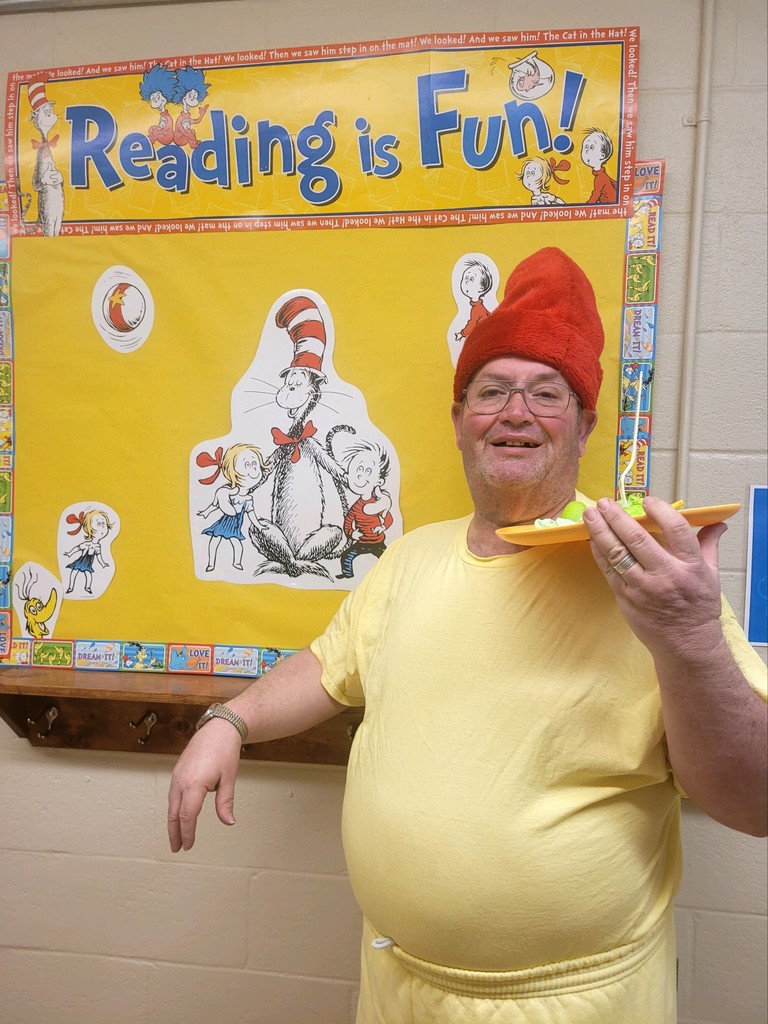 man with green eggs