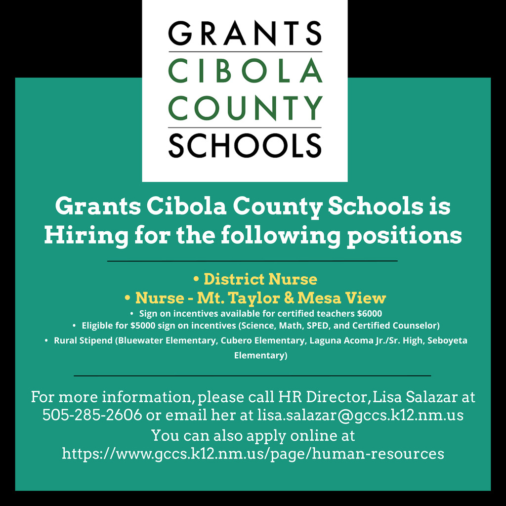 Live Feed Grants Cibola County Schools